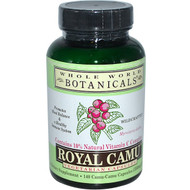 <img alt="Whole World Botanicals, Royal Camu, 350 mg, 140 Vegetarian Capsules" title="Whole World Botanicals, Royal Camu, 350 mg, 140 Vegetarian Capsules,691195002049"
