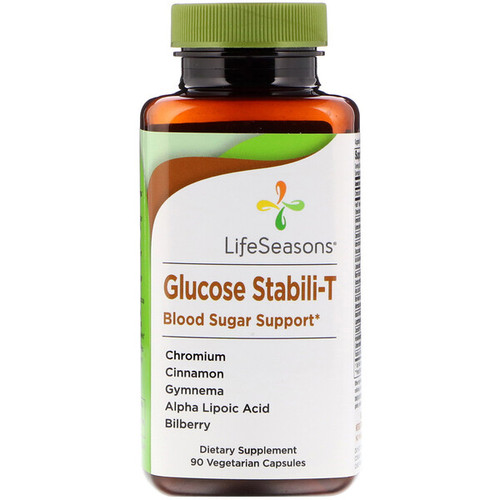 <img alt="LifeSeasons, Glucose Stabili-T Blood Sugar Support, 90 Vegetarian Capsules" title="LifeSeasons, Glucose Stabili-T Blood Sugar Support, 90 Vegetarian Capsules,853760002087"
