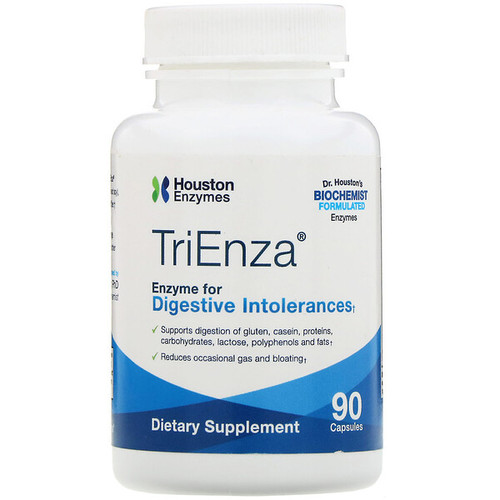 <img alt="Houston Enzymes, TriEnza, 90 Capsules" title="Houston Enzymes, TriEnza, 90 Capsules,898631000243"