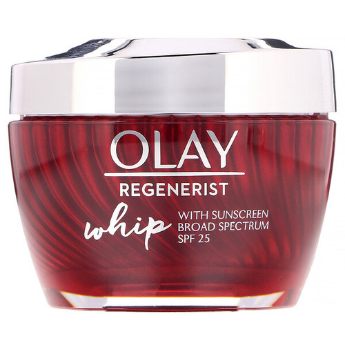 <img alt="Olay, Regenerist Whip, Active Moisturizer with Sunscreen, SPF 25, 1.7 oz (48 g)" title="Olay, Regenerist Whip, Active Moisturizer with Sunscreen, SPF 25, 1.7 oz (48 g),075609196379"