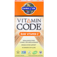<img alt="Garden of Life, Vitamin Code, Raw Vitamin C, 120 Vegan Capsules" title="Garden of Life, Vitamin Code, Raw Vitamin C, 120 Vegan Capsules,658010116558"