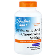 <img alt="Doctors Best, Hyaluronic Acid + Chondroitin Sulfate, 180 Veggie Capsules" title="Doctors Best, Hyaluronic Acid + Chondroitin Sulfate, 180 Veggie Capsules,753950002289"