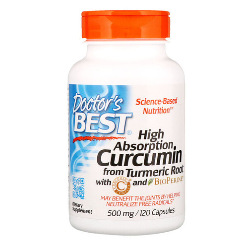 <img alt="Doctors Best, Curcumin, High Absorption, 500 mg, 120 Capsules" title="Doctors Best, Curcumin, High Absorption, 500 mg, 120 Capsules,753950001077"