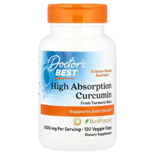 <img alt="Doctors Best, High Absorption Curcumin, 120 Veggie Caps" title="Doctors Best, High Absorption Curcumin, 120 Veggie Caps,753950001077"