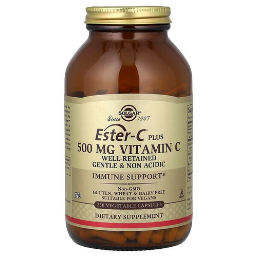 <img alt="Solgar, Ester-C Plus, Vitamin C, 500 mg, 250 Vegetable Capsules" title="Solgar, Ester-C Plus, Vitamin C, 500 mg, 250 Vegetable Capsules,033984010499"