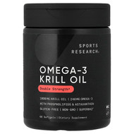 <img alt="Sports Research, Omega-3 Krill Oil, 1,000 mg, 60 Softgels" title="Sports Research, Omega-3 Krill Oil, 1,000 mg, 60 Softgels,023249004530"
