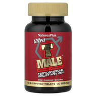 <img alt="NaturesPlus, Ultra T-Male, Testosterone Boost for Men, Maximum Strength, 60 Bi-Layered Tablets" title="NaturesPlus, Ultra T-Male, Testosterone Boost for Men, Maximum Strength, 60 Bi-Layered Tablets,097467487161"