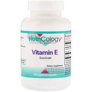 <img alt="Nutricology, Vitamin E, Succinate, 100 Vegetarian Capsules" title="Nutricology, Vitamin E, Succinate, 100 Vegetarian Capsules,713947504301"