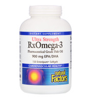 <img alt="Natural Factors, Ultra Strength, RxOmega-3, 900 mg EPA/DHA, 150 Enteripure Softgels" title="Natural Factors, Ultra Strength, RxOmega-3, 900 mg EPA/DHA, 150 Enteripure Softgels,068958354934"
