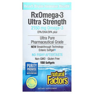 <img alt="Natural Factors, RxOmega-3 Ultra Strength, 150 Softgels (1,075 mg per Softgel)" title="Natural Factors, RxOmega-3 Ultra Strength, 150 Softgels (1,075 mg per Softgel),068958354934"