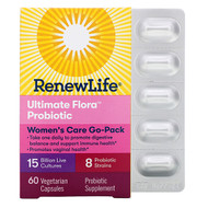 <img alt="Renew Life, Womens Care, Ultimate Flora Probiotic, 15 Billion Live Cultures, 60 Vegetable Capsules" title="Renew Life, Womens Care, Ultimate Flora Probiotic, 15 Billion Live Cultures, 60 Vegetable Capsules,631257158789"