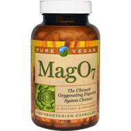 <img alt="Pure Vegan, Mag 07, The Ultimate Oxygenating Digestive System Cleanser, 120 Veggie Caps" title="Pure Vegan, Mag 07, The Ultimate Oxygenating Digestive System Cleanser, 120 Veggie Caps,013886710055"