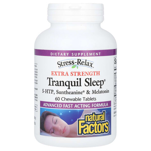 <img alt="Natural Factors, Stress-Relax, Tranquil Sleep, 60 Chewable Tablets" title="Natural Factors, Stress-Relax, Tranquil Sleep, 60 Chewable Tablets,068958028491"