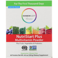Rainbow Light, Vibrance, Nutristart Plus, Multivitamin Powder, 60 Packets, 3.8 g Each