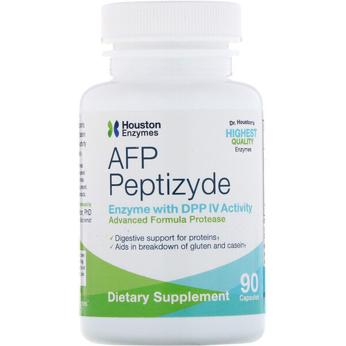 <img alt="Houston Enzymes, AFP Peptizyde, 90 Capsules" title="Houston Enzymes, AFP Peptizyde, 90 Capsules,898631000045"
