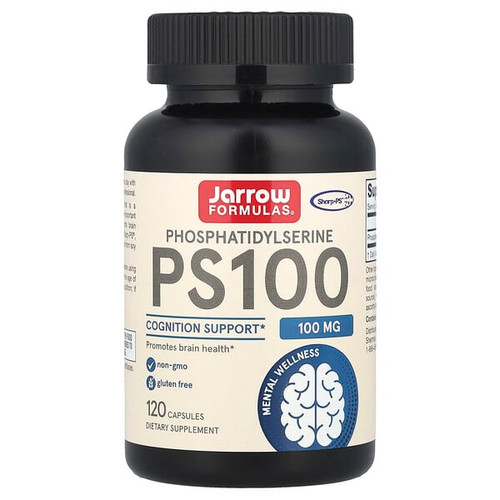 <img alt="Jarrow Formulas, PS100, Phosphatidylserine, 100 mg, 120  Capsules" title="Jarrow Formulas, PS100, Phosphatidylserine, 100 mg, 120  Capsules,790011160205"