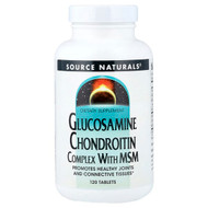 <img alt="Source Naturals, Glucosamine Chondroitin Complex With MSM, 120 Tablets" title="Source Naturals, Glucosamine Chondroitin Complex With MSM, 120 Tablets,021078012542"