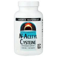 <img alt="Source Naturals, N-Acetyl Cysteine, 1,000 mg, 120 Tablets" title="Source Naturals, N-Acetyl Cysteine, 1,000 mg, 120 Tablets,021078001706"