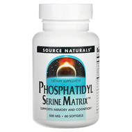 <img alt="Source Naturals, Phosphatidyl Serine Matrix, 500 mg, 60 Softgels" title="Source Naturals, Phosphatidyl Serine Matrix, 500 mg, 60 Softgels,021078019688"