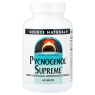 <img alt="Source Naturals, Pycnogenol Supreme, 60 Tablets" title="Source Naturals, Pycnogenol Supreme, 60 Tablets,021078022206"