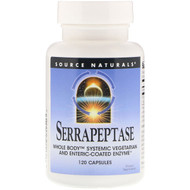 <img alt="Source Naturals, Serrapeptase, 120 Capsules" title="Source Naturals, Serrapeptase, 120 Capsules,021078019503"