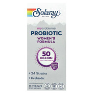 <img alt="Solaray, Mycrobiome, Probiotic, Womens Formula, 50 Billion, 30 VegCaps" title="Solaray, Mycrobiome, Probiotic, Womens Formula, 50 Billion, 30 VegCaps,076280737202"