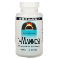 <img alt="Source Naturals, D-Mannose, 500 mg, 120 Capsules" title="Source Naturals, D-Mannose, 500 mg, 120 Capsules,021078021995"