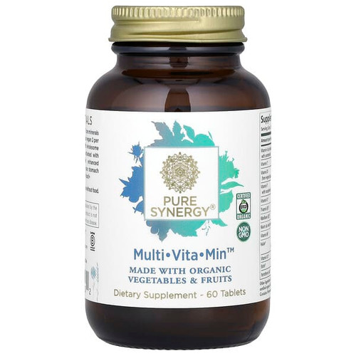<img alt="Pure Synergy, Multi-Vita-Min, 60 Tablets" title="Pure Synergy, Multi-Vita-Min, 60 Tablets,852971004132"