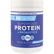 Health Warrior, Superfood Protein + Probiotics, Vanilla, 1.39 lbs (630 g)