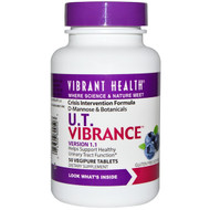 <img alt="Vibrant Health, U.T. Vibrance, Version 1.1, 50 Vegipure Tablets" title="Vibrant Health, U.T. Vibrance, Version 1.1, 50 Vegipure Tablets,074306800503"