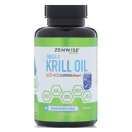 Zenwise Health, Omega 3, Krill Oil with SuperbaBoost, 60 Softgels