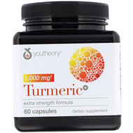 <img alt="Youtheory, Turmeric, Extra Strength Formula, 1,000 mg, 60 Capsules" title="Youtheory, Turmeric, Extra Strength Formula, 1,000 mg, 60 Capsules,850502007140"