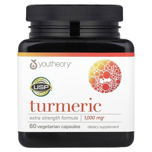 <img alt="Youtheory, Turmeric, 60 Vegetarian Capsules" title="Youtheory, Turmeric, 60 Vegetarian Capsules,850502007140"