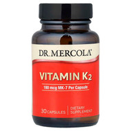 <img alt="Dr. Mercola, Vitamin K2, 180 mcg, 30 Capsules" title="Dr. Mercola, Vitamin K2, 180 mcg, 30 Capsules,813006011945"