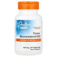 <img alt="Doctors Best, Trans-Resveratrol 600, 600 mg, 60 Veggie Caps" title="Doctors Best, Trans-Resveratrol 600, 600 mg, 60 Veggie Caps,753950004160"