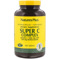 <img alt="Natures Plus, Super C Complex, Vitamin C 1000 mg with 500 mg Bioflavonoids, 180 Tablets" title="Natures Plus, Super C Complex, Vitamin C 1000 mg with 500 mg Bioflavonoids, 180 Tablets,097467024816"