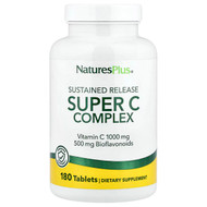<img alt="NaturesPlus, Super C Complex, Sustained Release, 180 Tablets" title="NaturesPlus, Super C Complex, Sustained Release, 180 Tablets,097467024816"