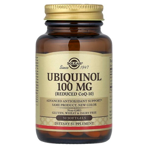 <img alt="Solgar, Ubiquinol (Reduced CoQ10), 50 Softgels (100 mg per Softgel)" title="Solgar, Ubiquinol (Reduced CoQ10), 50 Softgels (100 mg per Softgel),033984026414"