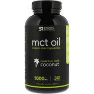Sports Research, MCT Oil, 1000 mg, 240 Softgels