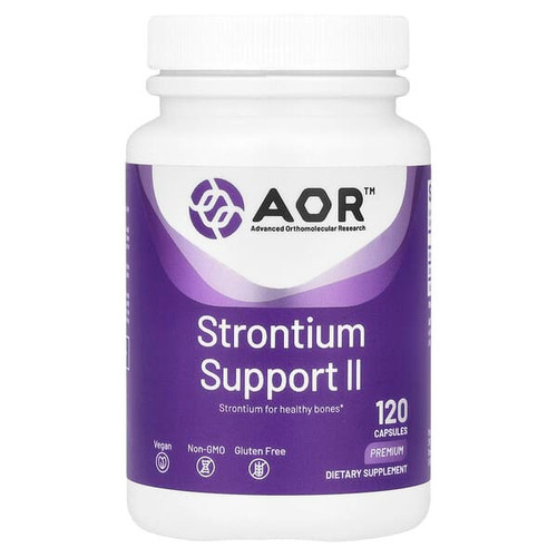 <img alt="Advanced Ortho Research AOR, Strontium Support II, 341 mg, 120 Capsules" title="Advanced Ortho Research AOR, Strontium Support II, 341 mg, 120 Capsules,624917082043"