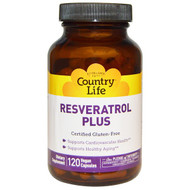<img alt="Country Life, Resveratrol Plus, 120 Vegan Caps" title="Country Life, Resveratrol Plus, 120 Vegan Caps,015794073185"