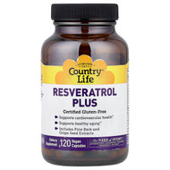 <img alt="Country Life, Resveratrol Plus, 120 Vegan Capsules" title="Country Life, Resveratrol Plus, 120 Vegan Capsules,015794073185"