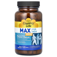 <img alt="Country Life, Max For Men, Multivitamin & Mineral Complex, Iron-Free, 120 Tablets" title="Country Life, Max For Men, Multivitamin & Mineral Complex, Iron-Free, 120 Tablets,015794081364"