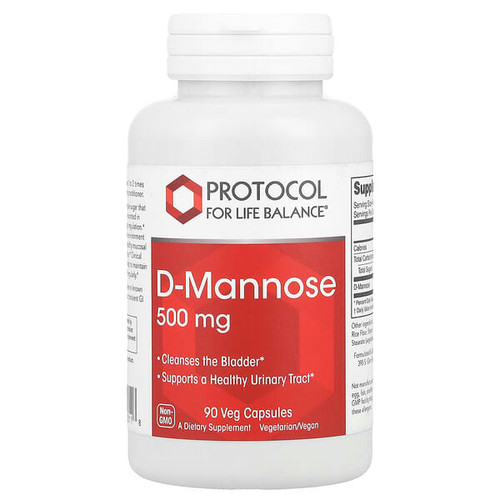 <img alt="Protocol for Life Balance, D-Mannose, 500 mg , 90 Veg Capsules" title="Protocol for Life Balance, D-Mannose, 500 mg , 90 Veg Capsules,707359128118"