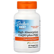 <img alt="Doctors Best, High Absorption CoQ10 plus PQQ, 60 Veggie Caps" title="Doctors Best, High Absorption CoQ10 plus PQQ, 60 Veggie Caps,753950004283"