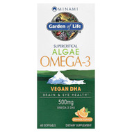 <img alt="Minami Nutrition, Garden of Life, Algae Omega-3, Orange, 60 Softgels" title="Minami Nutrition, Garden of Life, Algae Omega-3, Orange, 60 Softgels,5425018610907"