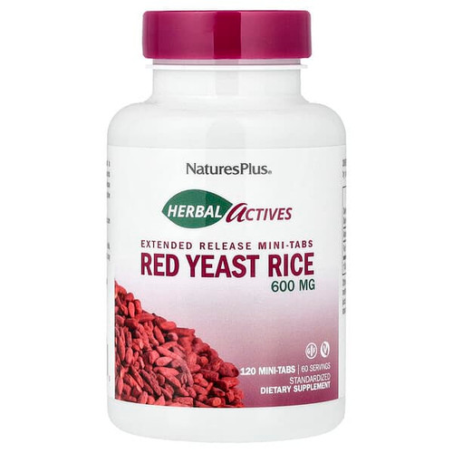 <img alt="NaturesPlus, Herbal Actives, Red Yeast Rice, 120 Mini-Tabs (300 mg per Tab)" title="NaturesPlus, Herbal Actives, Red Yeast Rice, 120 Mini-Tabs (300 mg per Tab),097467073630"