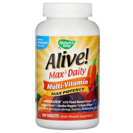 <img alt="Natures Way, Alive! Max3 Daily, Multi-Vitamin, 180 Tablets" title="Natures Way, Alive! Max3 Daily, Multi-Vitamin, 180 Tablets,033674149287"