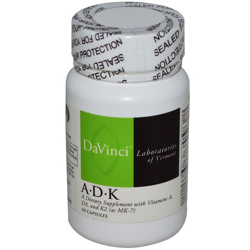 <img alt="DaVinci Laboratories of Vermont, A?òD?òK, 60 Capsules" title="DaVinci Laboratories of Vermont, A?òD?òK, 60 Capsules,026664001023"