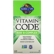<img alt="Garden of Life, Vitamin Code, Raw B-Complex, 120 Vegan Caps" title="Garden of Life, Vitamin Code, Raw B-Complex, 120 Vegan Caps,658010116503"